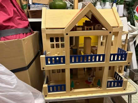 Photo of free Wooden Dollhouse (Oak Hill Area) #1