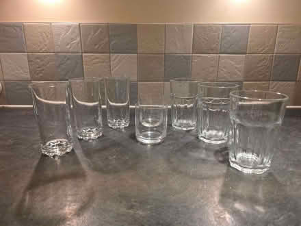 Photo of free Drinking glasses (random) (Stockwood LU1) #1
