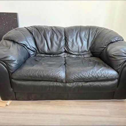 Photo of free Black sofa (E17 Waltham Forest) #1