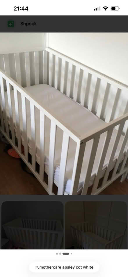 Photo of free Mothercare Apsley cot (Kidderminster, DY10) #3