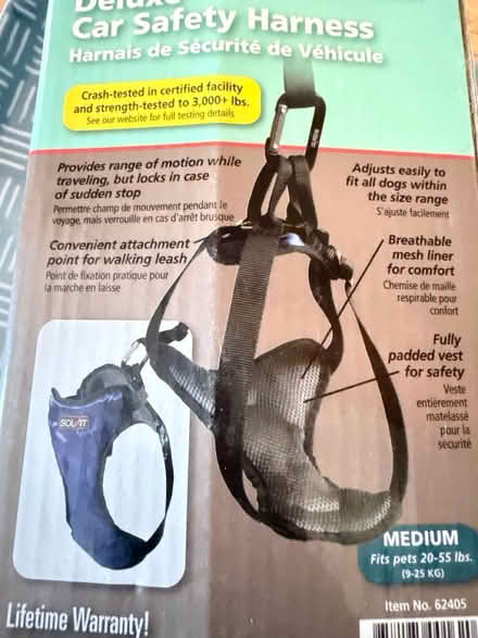 Photo of free Dog safety harness for car (Littleport, CB6 1) #2