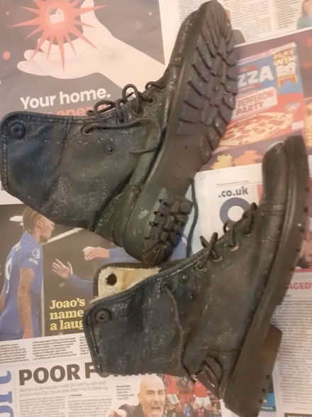 Photo of free Size 7 lace up boots (Birmingham City Centre B1) #1