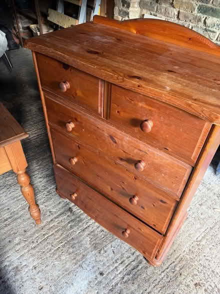 Photo of free Matching desk and set of drawers (Beckenham BR3) #1