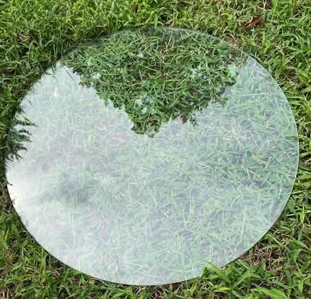 Photo of free a round glass table top (Collingswood) #1