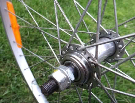Photo of free 24 inch bicycle wheels (Blackhall EH4) #3