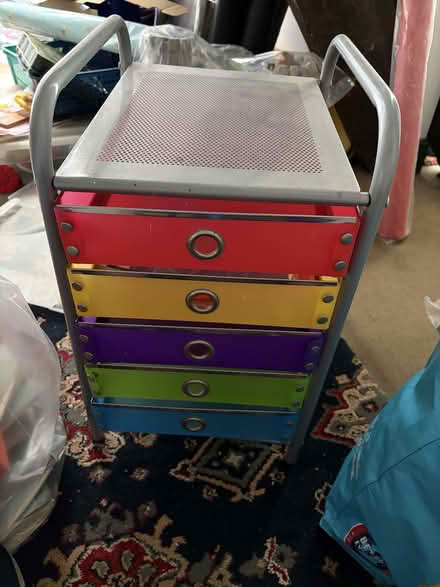 Photo of free Colourful drawers - paper, toys, small (Sharrow S7) #1