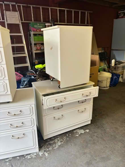 Photo of free 7 piece bedroom storage (G62 8PJ) #3