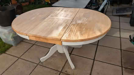 Photo of free Dining room table (Pin Green SG1) #2