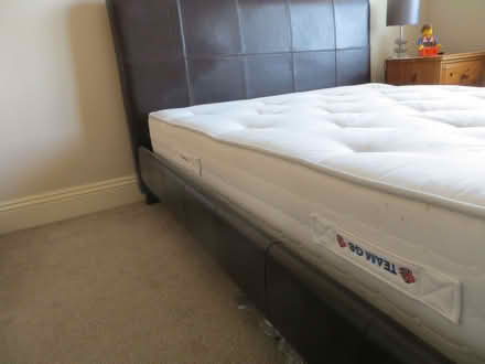 Photo of free Double bed with mattress - good condition (High Brooms TN4) #2