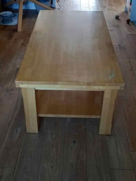 Photo of free Pine coffee table (Market Deeping PE6) #3