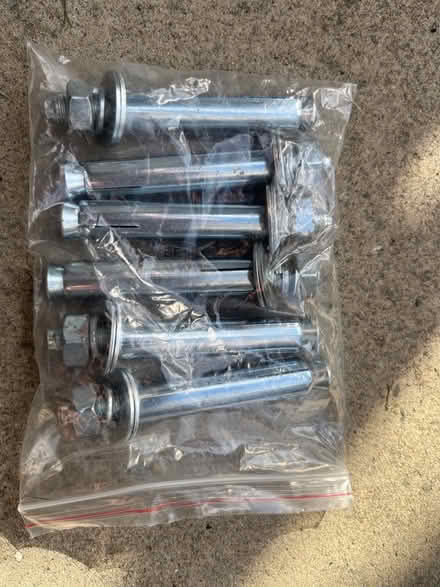 Photo of free Anchor bolts x 6 (Sawbridgeworth, CM21) #1