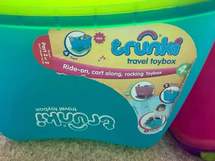 Photo of free Two Trunki travel toy boxes (Malvern WR14) #4