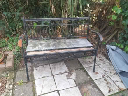 Photo of free Garden Bench (Stone Cross BN24) #1