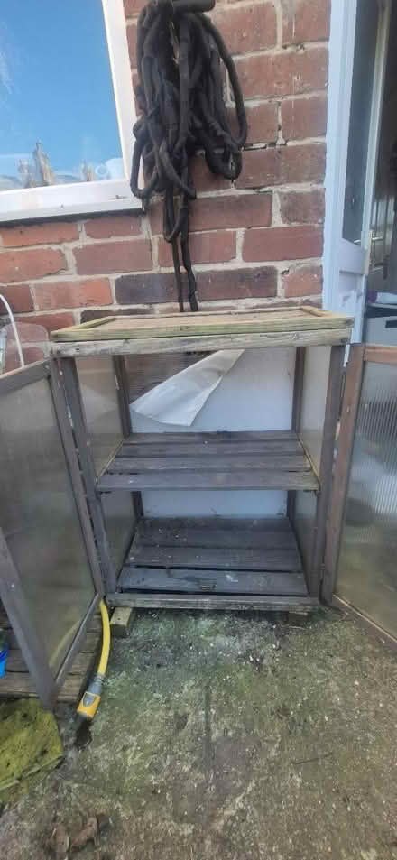 Photo of free Mini wooden greenhouse (Hillsborough S6) #2