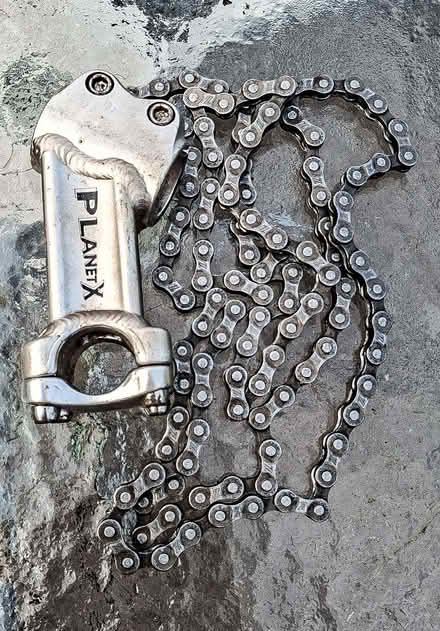 Photo of free bicycle chain & handlebar extension (West Malvern CP WR14) #1