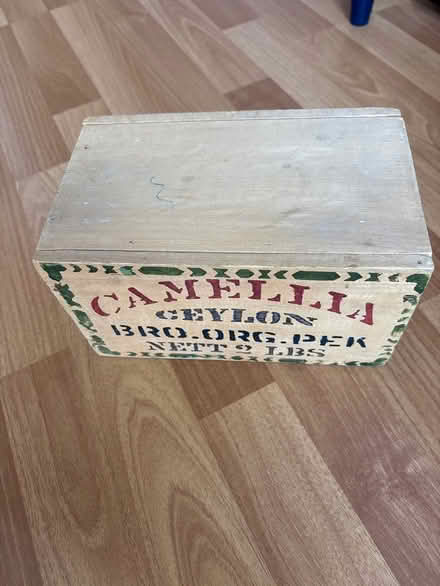 Photo of free Small wooden storage box (Ashford, Surrey TW15) #3