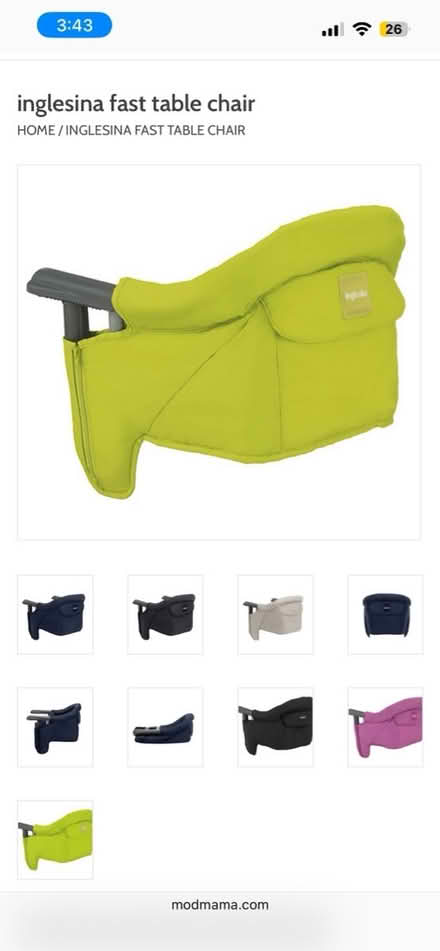Photo of free Portable high chair (Montgomery Village) #2