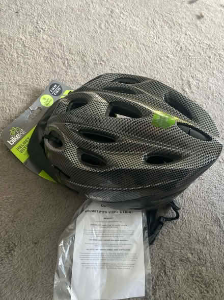 Photo of free Brand new bike helmet with visor (Liverpool L10) #1