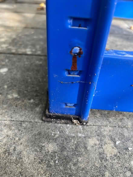 Photo of free Metal shelving unit - need shelves! (Bear Flat BA2) #3