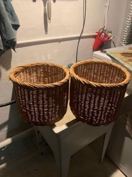 Photo of free wicker baskets (rogers park) #2