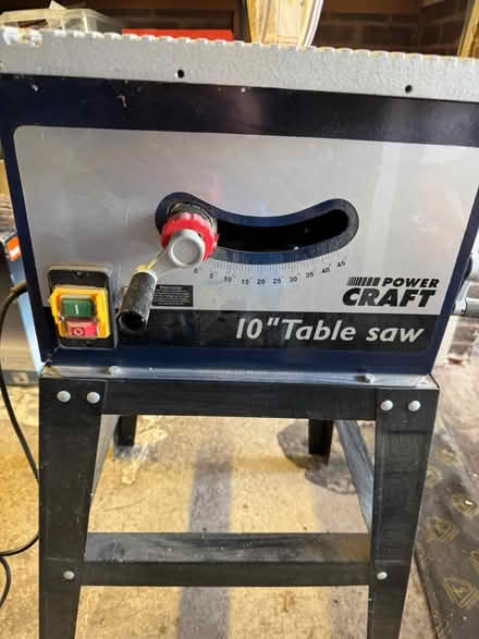 Photo of free Power craft table saw 10” blade (Narborough road Leicester LE3) #2