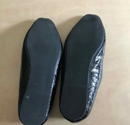 Photo of free Size 7 wide fit flat shoes black (langdon hills SS16) #2