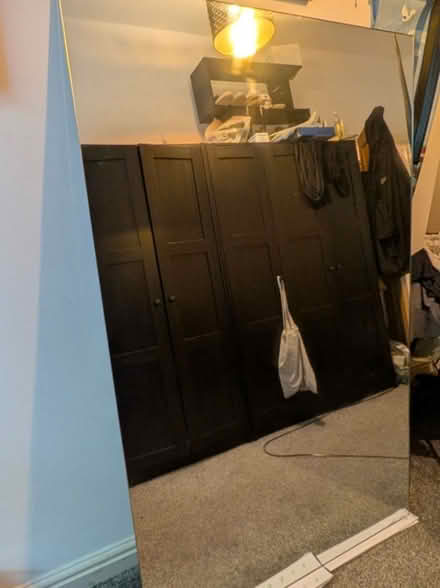 Photo of free XL Frameless Mirror: 160 × 98cm (Manchester M19) #2