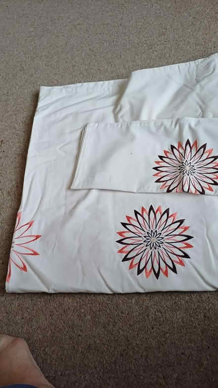 Photo of free Double duvet cover & pillowcases (surbiton KT6) #1