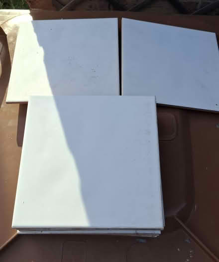 Photo of free Wall tiles white x10 (Hitchin, SG4) #1