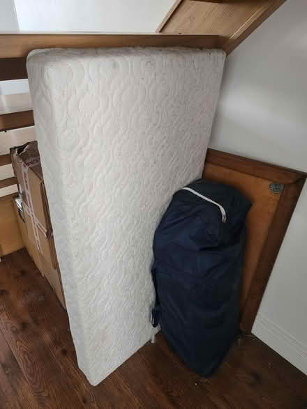 Photo of free Travel cot and mattress (Hounslow TW5) #1