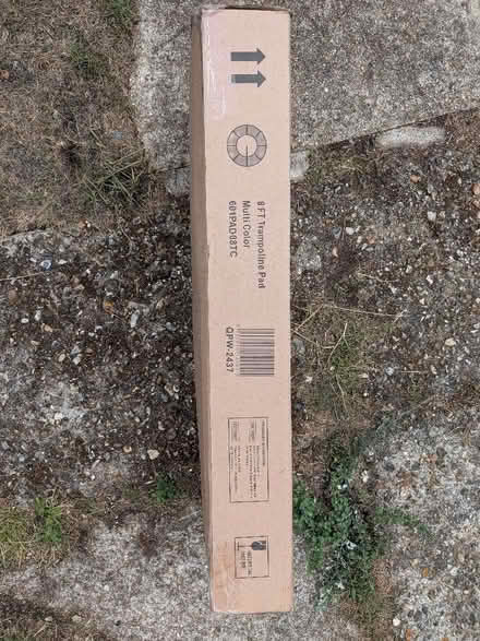 Photo of free 8ft trampoline (Lower Basildon RG8) #1