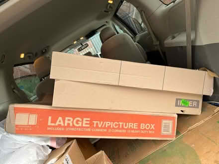 Photo of free Large TV picture Box (73rd/Ward Parkway) #1