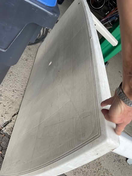 Photo of free Plastic table-portable/Cooksville (l5b) #2
