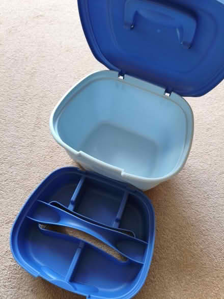 Photo of free Blue Lock Top Storage Box (Corfe Mullen BH21) #3
