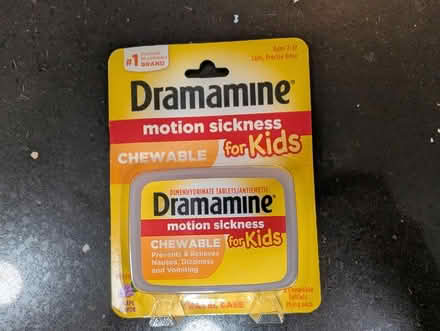Photo of free Kids motion sickness items (146th & Amsterdam Ave) #2