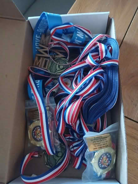 Photo of free Small box of medals (Charlton Kings GL53) #1