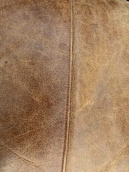 Photo of free Two antiqued leather cushions (Barnes SW13) #3