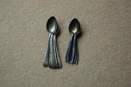Photo of free Set of 11 tea spoons. (Polesworth B78) #1