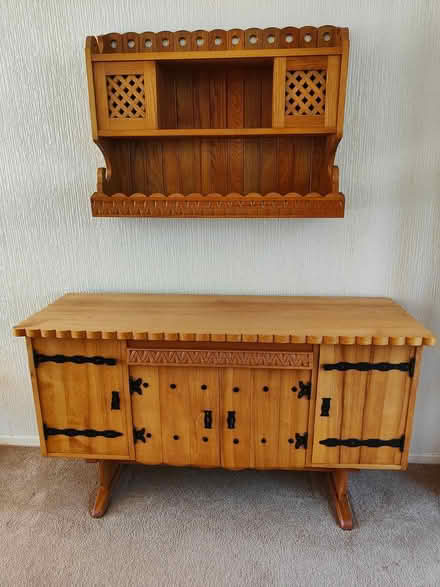 Photo of free Solid pine sideboard & cabinet (Cwmbran NP44) #1