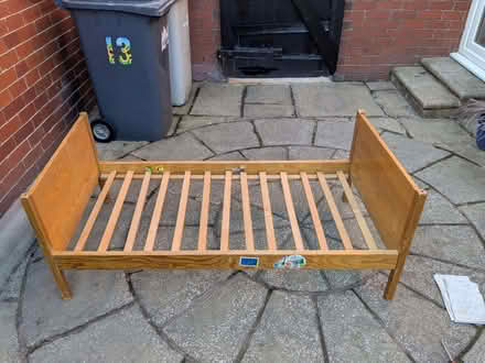 Photo of free Baby cot/child bed, mattress 140x70 (Elworth CW11) #2