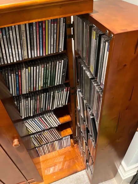 Photo of free CD cabinet. Solid wood (West End EH3) #1
