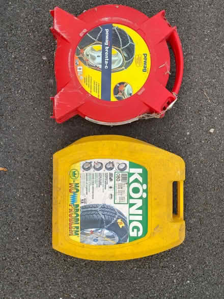 Photo of free 2 sets of snow chains - Pewag & König (Noke OX3) #1