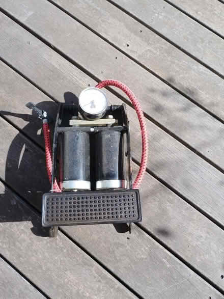 Photo of free Car double foot pump (Kempshot RG22) #1