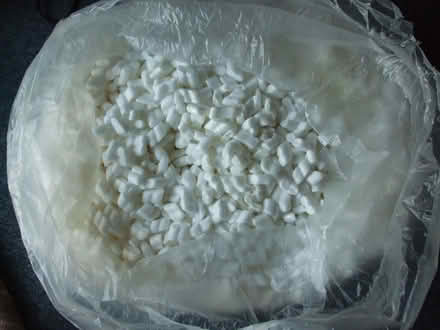 Photo of free Packing squiggles (aka peanuts) (Orton CA10) #1