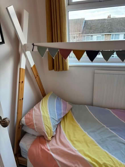 Photo of free Teepee/Montessori wooden single bed frame (Brentwood CM14) #2