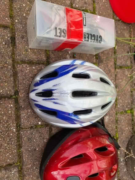 Photo of free 2 cycle helmets and light set (Sale M33) #1
