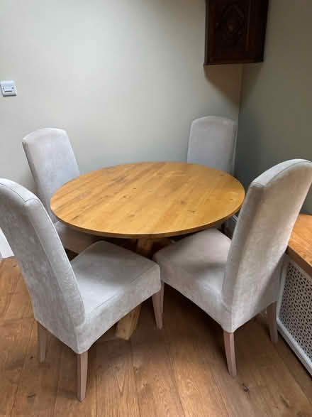 Photo of free Next dining set x 4 chairs (Sutton Coldfield B75) #1