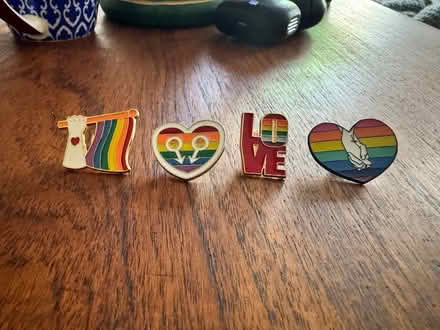 Photo of free Pride pins (Mississauga road and wanless) #1
