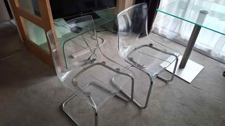 Photo of free 2 Ikea chairs with cracks (Whitehawk BN2) #1
