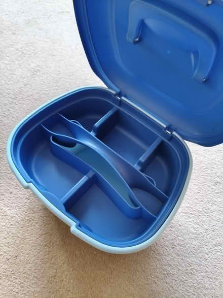 Photo of free Blue Lock Top Storage Box (Corfe Mullen BH21) #2